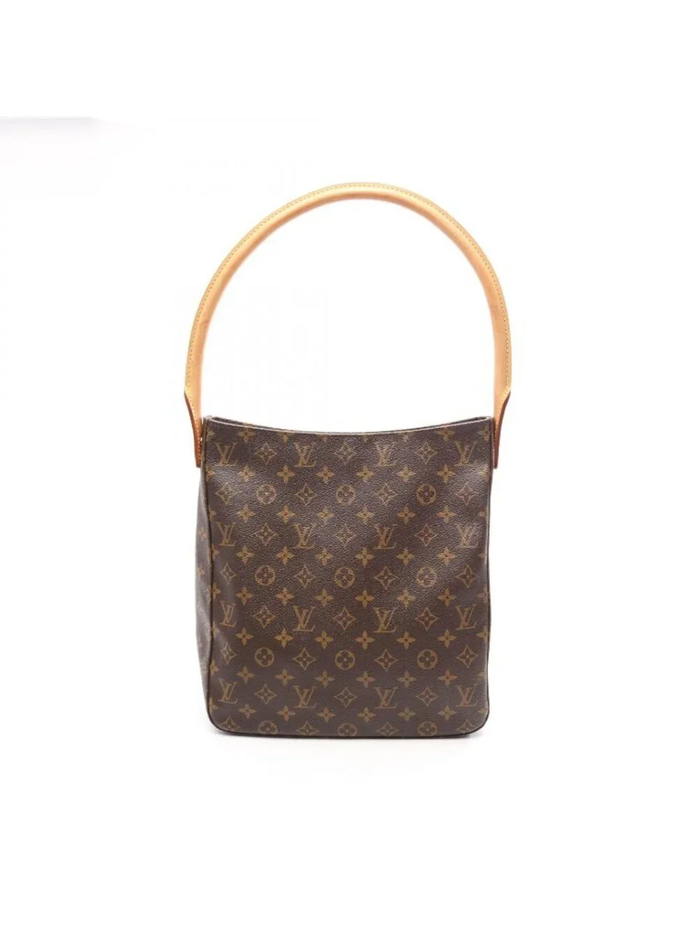 Louis Vuitton Shoulder Bag Looping GM Monogram Canvas Leather